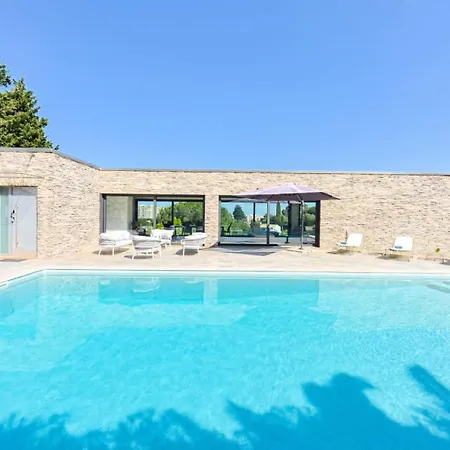 D'architecte Avec Piscine Chauffee Pour 10 ! - D'architecte Avec Piscine Chauffee Pour 10 ! Mae-1853 * מאנדליה-לה-נאפול
