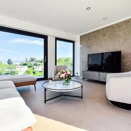 Βίλα D'architecte Avec Piscine Chauffee Pour 10 ! - D'architecte Avec Piscine Chauffee Pour 10 ! Mae-1853 Mandelieu