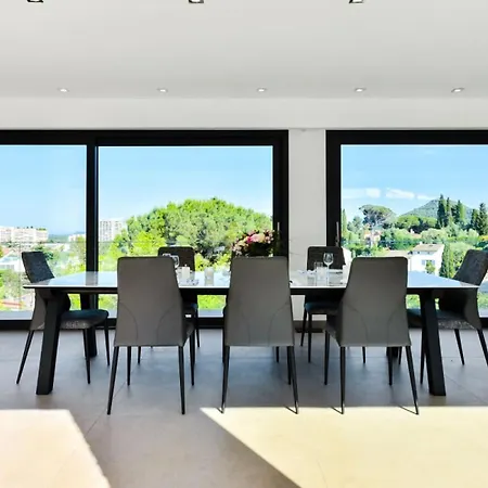 Βίλα D'architecte Avec Piscine Chauffee Pour 10 ! - D'architecte Avec Piscine Chauffee Pour 10 ! Mae-1853