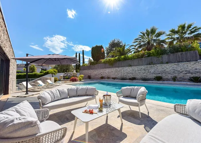 D'architecte Avec Piscine Chauffee Pour 10 ! - D'architecte Avec Piscine Chauffee Pour 10 ! Mae-1853 别墅