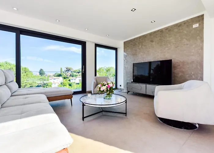 别墅 D'architecte Avec Piscine Chauffee Pour 10 ! - D'architecte Avec Piscine Chauffee Pour 10 ! Mae-1853 Mandelieu